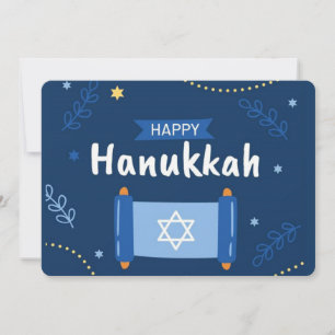 Cartão De Festividades Feliz Hanukkah