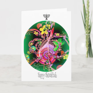 Cartão De Festividades Feliz Hanukkah