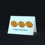Cartão De Festividades Feliz Hanukkah Braided Challah Bread Chanukah<br><div class="desc">Os cartões apresentam um marcador original ilustrativo de um pão de chalá. Perfeito para Hanukkah! Esta ilustração Chanukah também está disponível em outros produtos. Não vê o que está procurando? Precisa de ajuda para a personalização? Entre em contato com Rebecca para ter algo projetado só para você.</div>