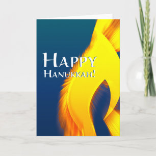 Cartão De Festividades feliz hanukkah (candleShine)