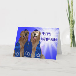 Cartão De Festividades Feliz Hanukkah Glow