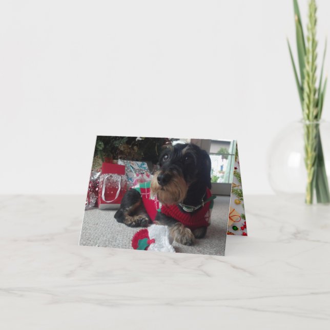 Cartão De Festividades Feliz Howlidays (Frente)