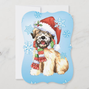 Cartão De Festividades Feliz Howlidays Wheaten