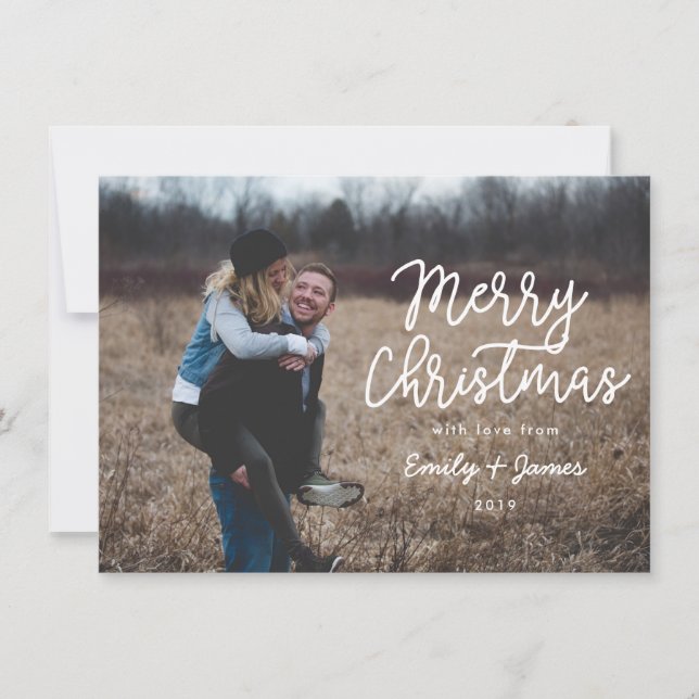 Cartão De Festividades Feliz Joy (Frente)