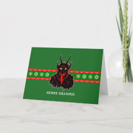 CARTÃO DE FESTIVIDADES FELIZ KRAMPUS