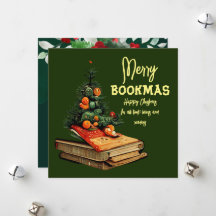 Feliz Livro Natal - Árvore de Livros de Natal