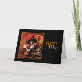 Cartão De Festividades Feliz - Magickal Night - Vazio Card