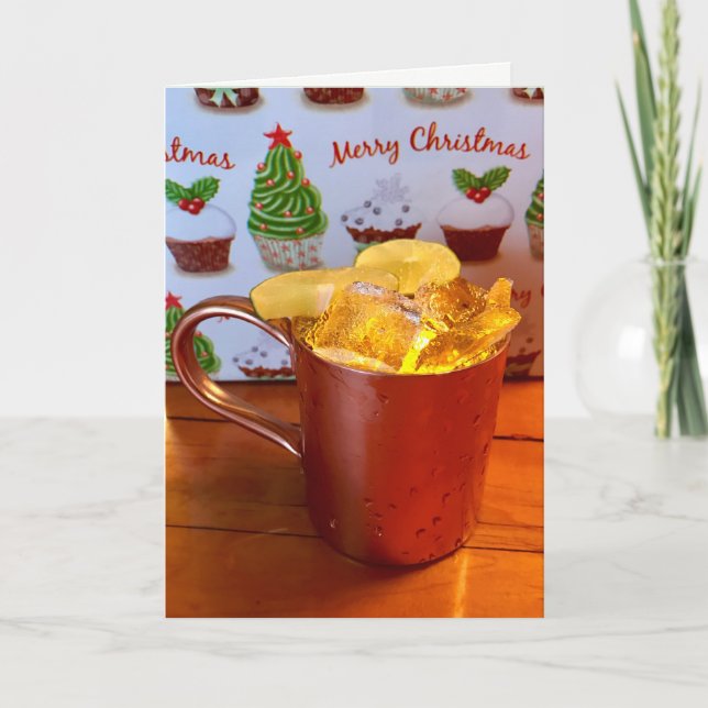 Cartão De Festividades Feliz Muletide! (Frente)