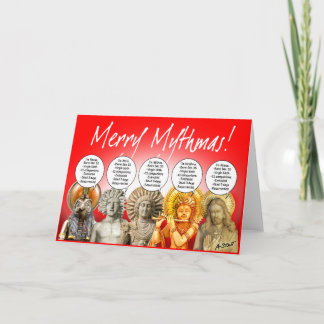 CARTÃO DE FESTIVIDADES FELIZ MYTHMAS! -