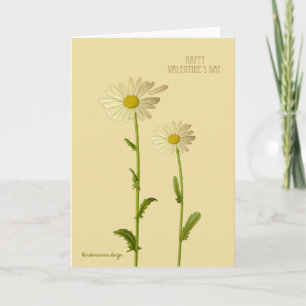 Cartão De Festividades Feliz Namorados - margaridas