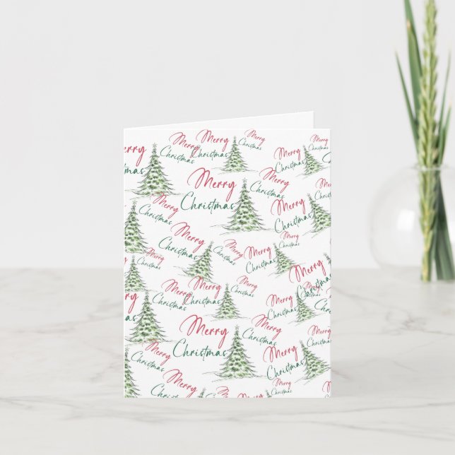 Cartão De Festividades Feliz Natal (Frente)
