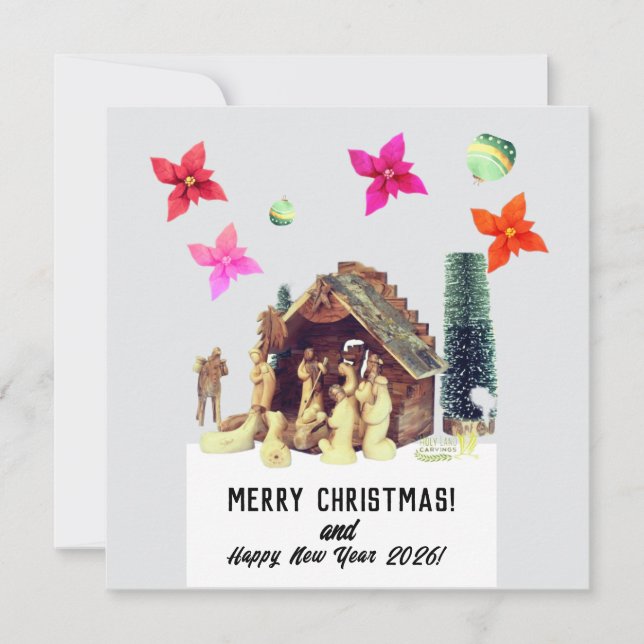 Cartão De Festividades Feliz Natal! (Frente)