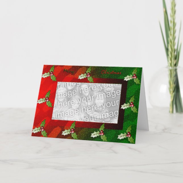 Cartão De Festividades Feliz Natal (Frente)