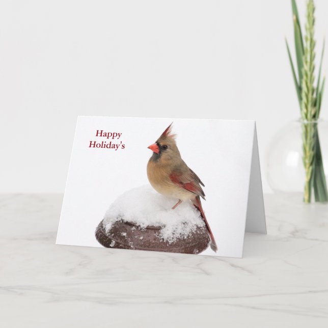 Cartão De Festividades Feliz Natal (Frente)