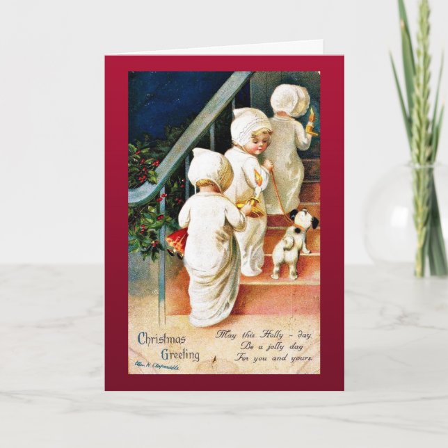 Cartão De Festividades Feliz Natal (Frente)