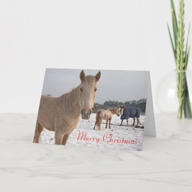 Cartão De Festividades Feliz Natal (Frente)