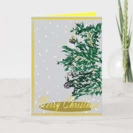 Cartão De Festividades Feliz Natal