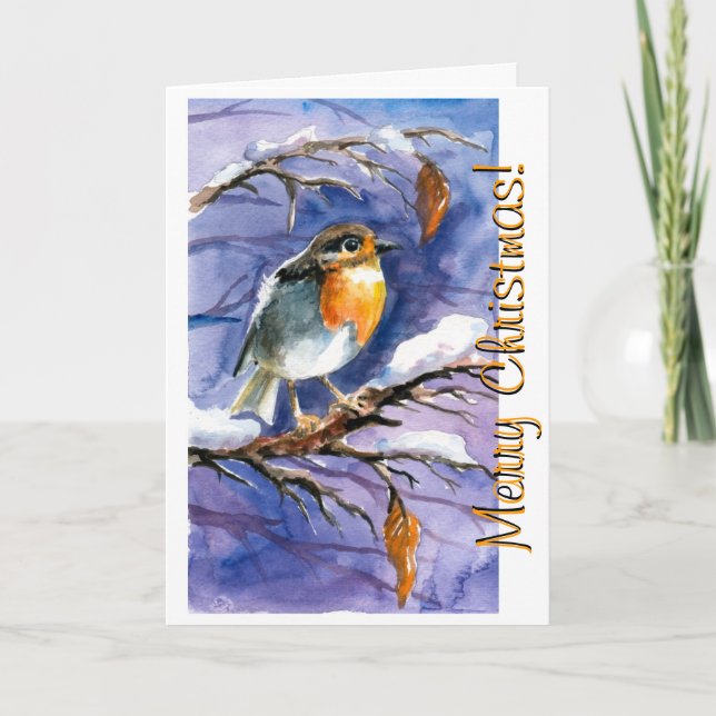 Cartão De Festividades Feliz Natal! (Frente)