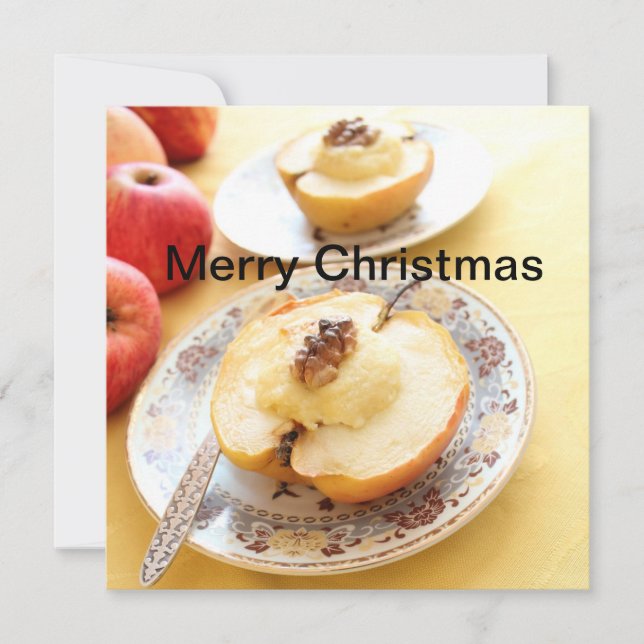 Cartão De Festividades Feliz Natal (Frente)