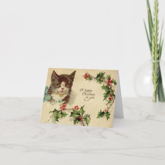 Cartão De Festividades Feliz Natal (Frente)