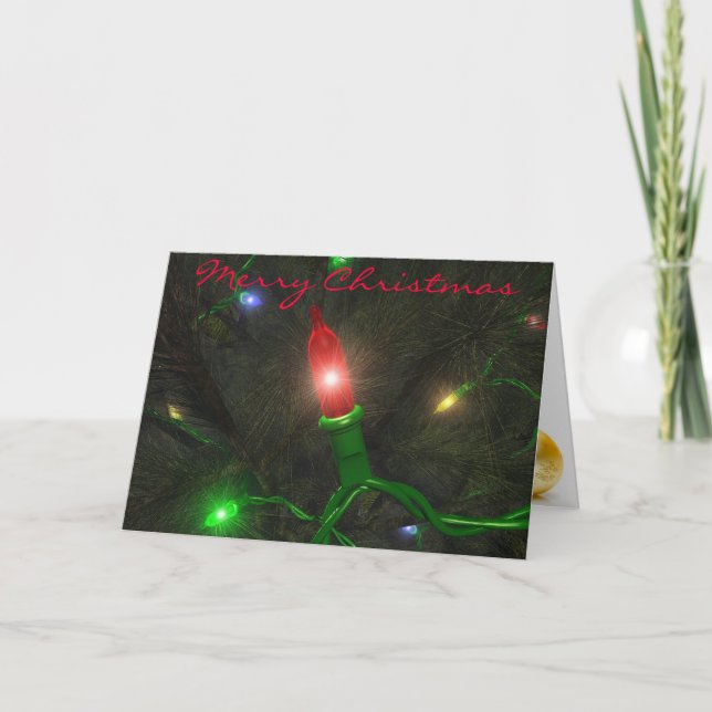 Cartão De Festividades Feliz Natal (Frente)