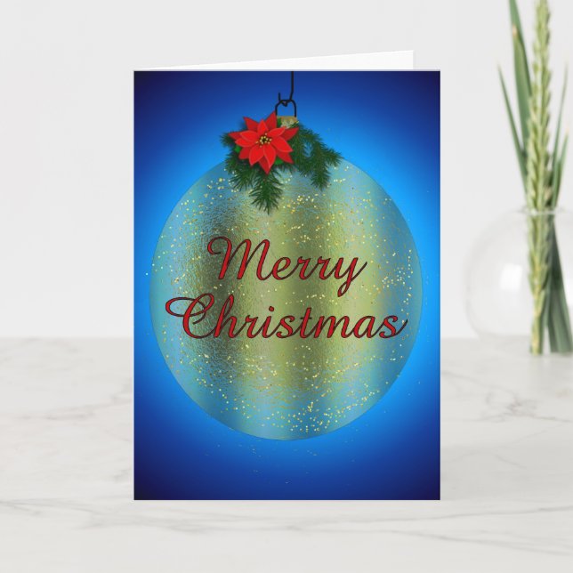 Cartão De Festividades Feliz Natal (Frente)