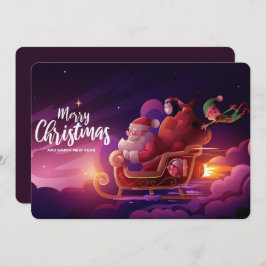 Cartão De Festividades Feliz Natal