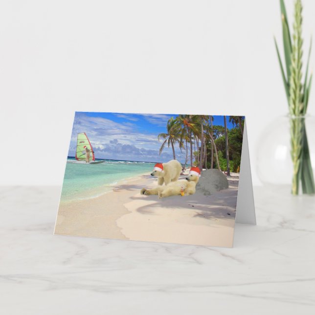 Cartão De Festividades Feliz Natal (Frente)