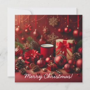 Cartão De Festividades Feliz Natal