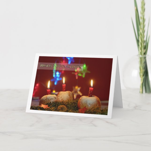 Cartão De Festividades Feliz Natal (Frente)