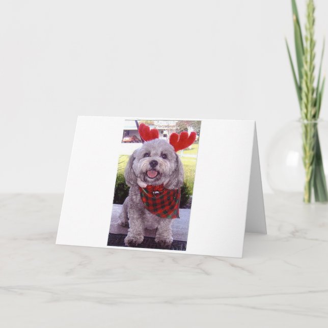 Cartão De Festividades Feliz Natal (Frente)