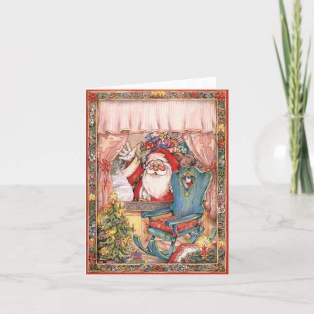 Cartão De Festividades Feliz Natal (Frente)