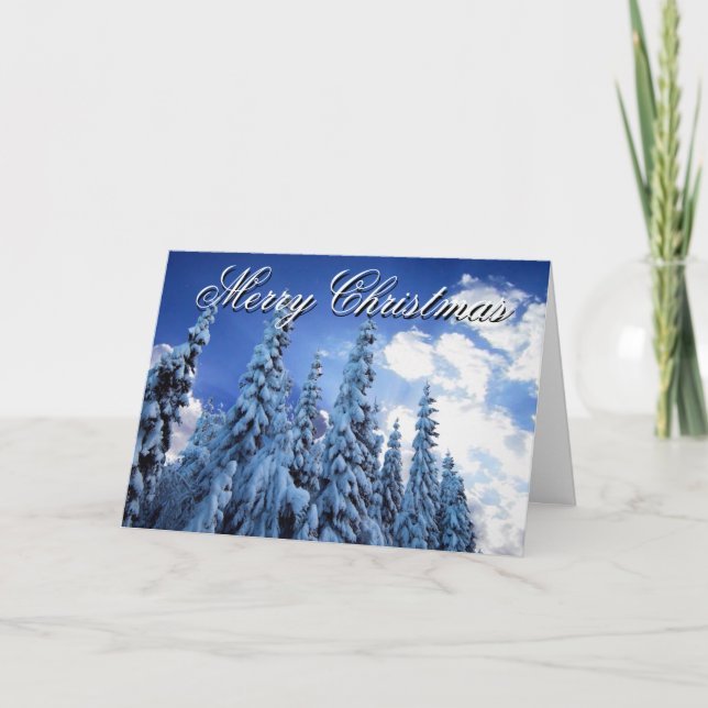 Cartão De Festividades Feliz Natal (Frente)