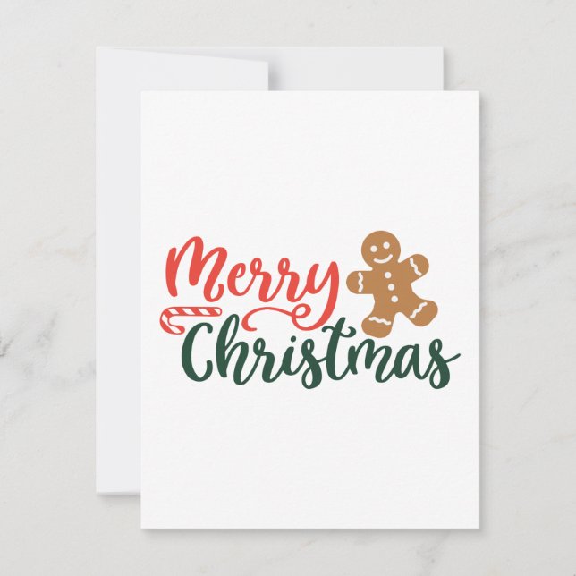 Cartão De Festividades Feliz Natal (Frente)