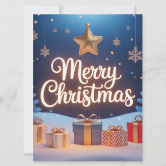 Cartão De Festividades Feliz Natal