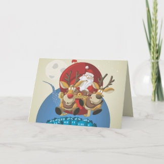 Cartão De Festividades Feliz Natal