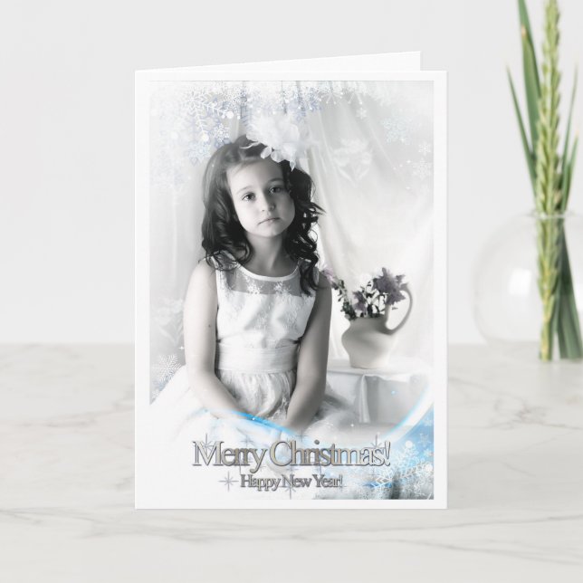 Cartão De Festividades Feliz Natal (Frente)