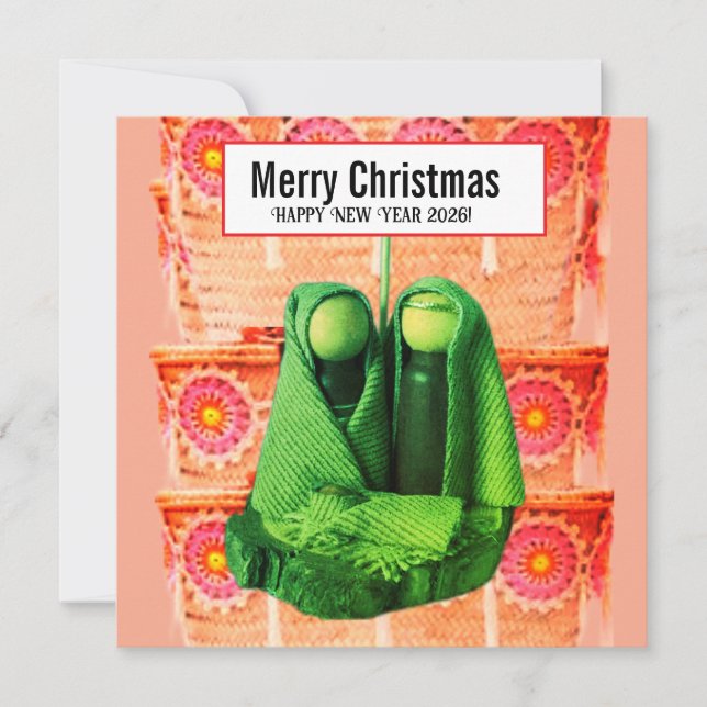 Cartão De Festividades Feliz Natal! (Frente)