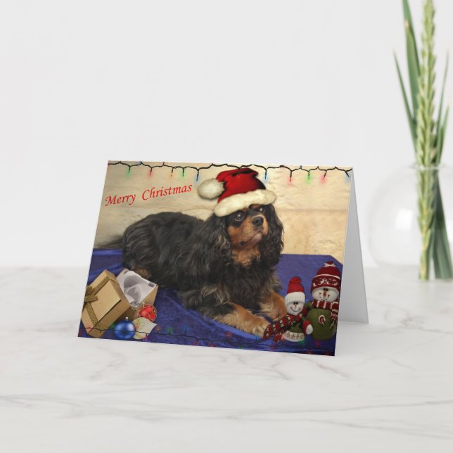 Cartão De Festividades Feliz Natal (Frente)