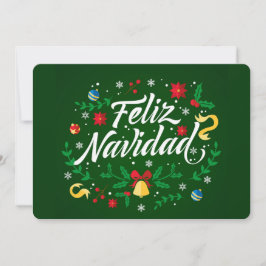 Cartão De Festividades Feliz Natal