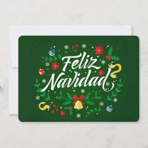 Cartão De Festividades Feliz Natal