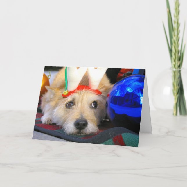 Cartão De Festividades Feliz Natal (Frente)