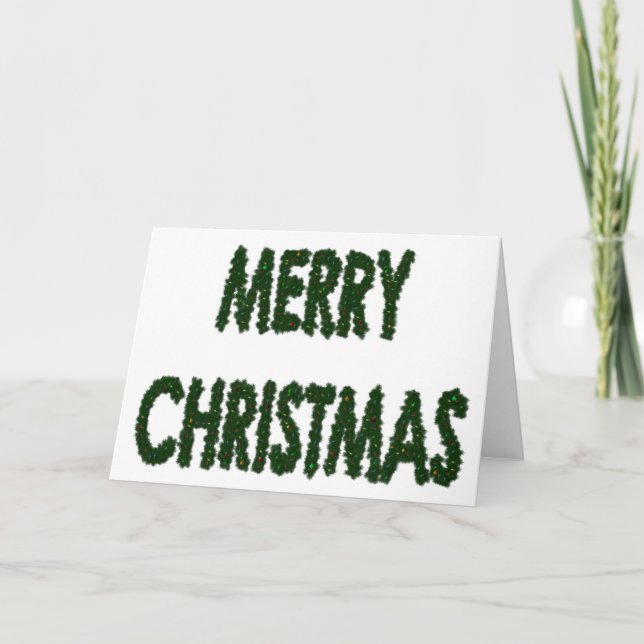 Cartão De Festividades Feliz Natal (Frente)