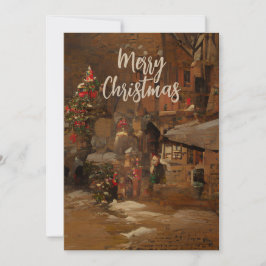 Cartão De Festividades Feliz Natal