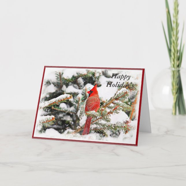 Cartão De Festividades Feliz Natal (Frente)