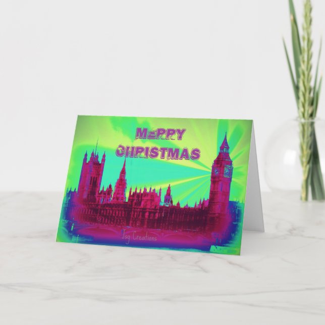 Cartão De Festividades "Feliz Natal" (Frente)