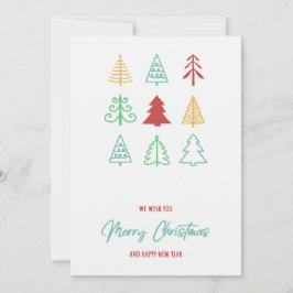 Cartão De Festividades Feliz Natal