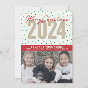 Cartão De Festividades Feliz Natal 2024