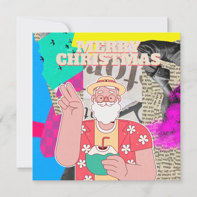 Cartão De Festividades Feliz Natal 2024 (Frente)