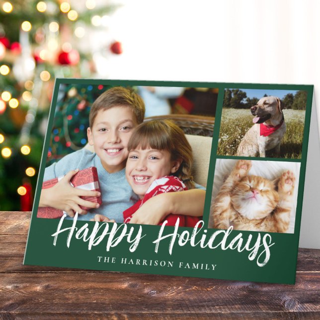 Cartão De Festividades Feliz Natal 3 Foto Natal (Criador carregado)